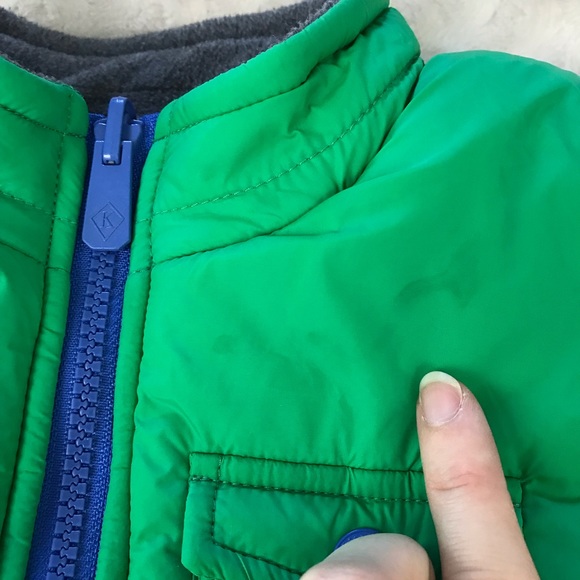 Kitestrings by Hartstrings Reversible Vest Green - Picture 2 of 8